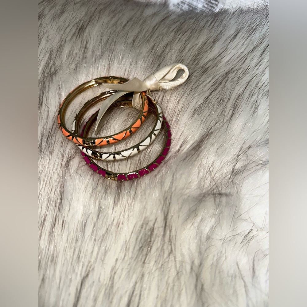 Nwot Nordstrom Sequin Custom Bangle Bundle Set - image 3